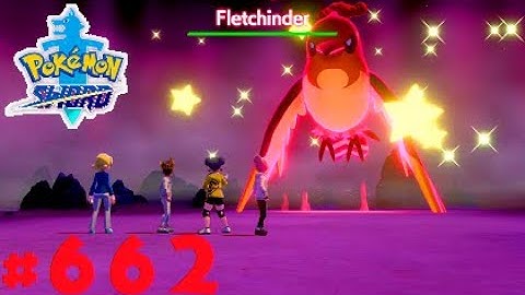 Pokemon Sword Shiny Dynamax Fletchinder Raid & Catch