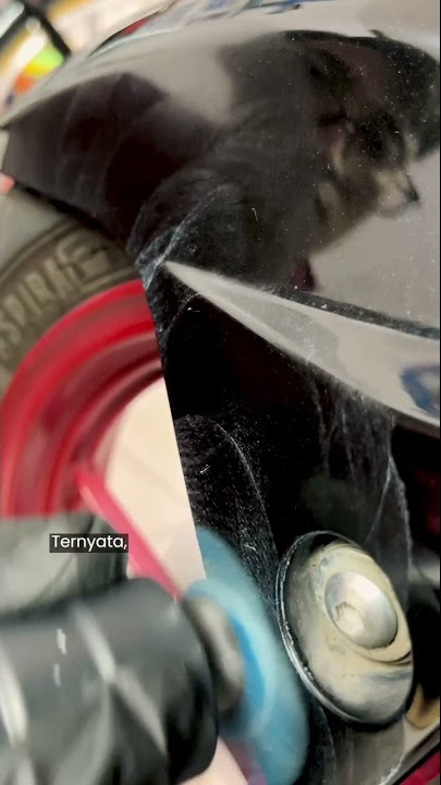PENGHILANG BARET HALUS YANG SATU INI MAU DIKASI BINTANG 10! KOK BISA? #tips #howto #baret #motor