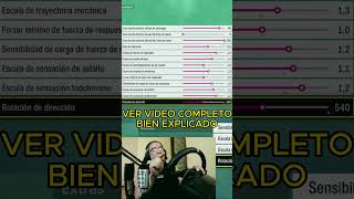 💥forza horizon 6 LA MEJOR configuracion de volante logitech