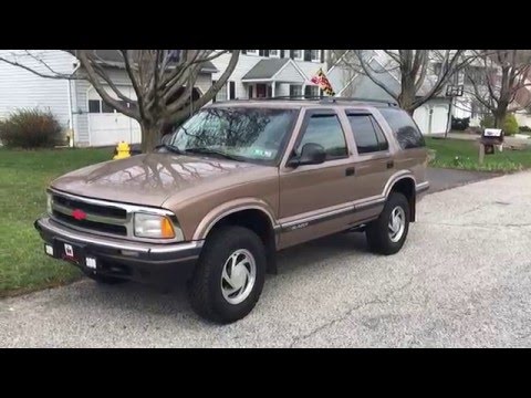 My 1996 Chevy Blazer