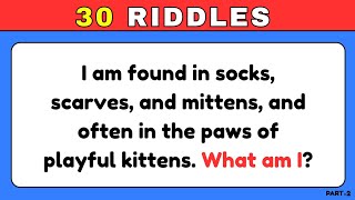 Think You’re Smart? Try These 30 Tricky Riddles 🔥  #BrainTeasers  #riddles 