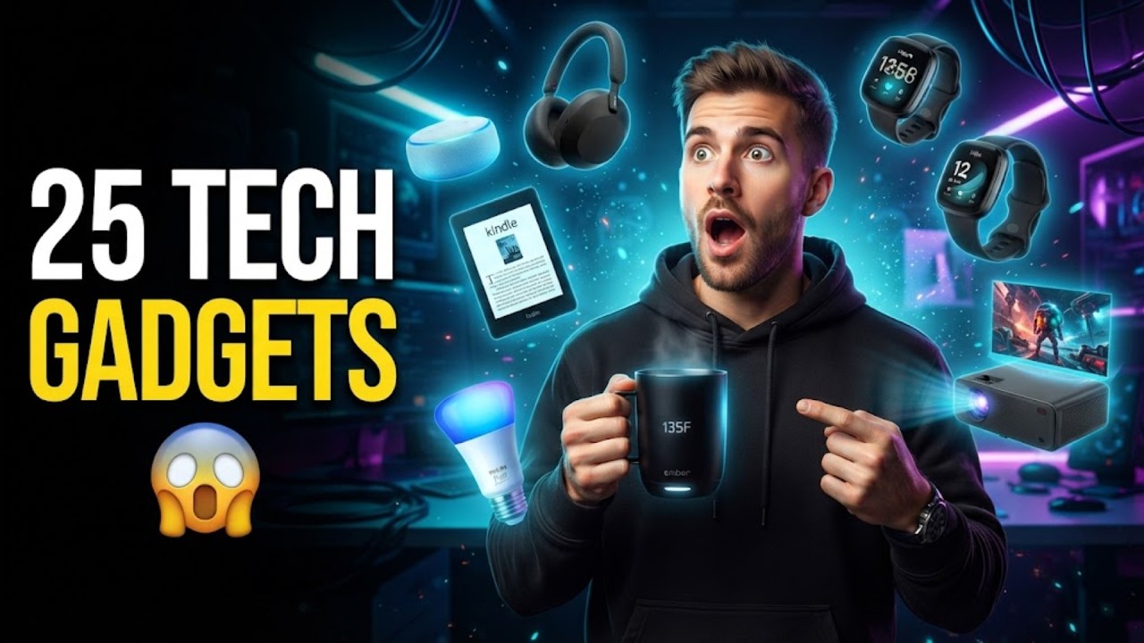 25 Cool Tech Gadgets You’ll Want to Keep for Yourself - YouTube