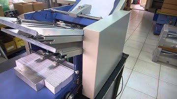 Dynafold Paper Folding Machine - 4 Plate with Vertical Stacker