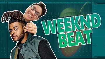 WHERE THE WEEKND AT?!? MAKING A DARK RNB BEAT FROM SCRATCH IN FL STUDIO!!