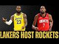 Lakers Rockets Playoff Game #1 | KD Injured?! | What Does Houston Bring To The Table?