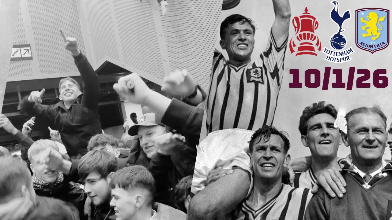 Spurs  V Aston Villa 1-2   FA CUP | 9000 Villa fans at Spurs 