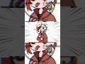 【代理】親友を拝借したネタ動画 #イラスト #オリキャラ #創作 #art #shorts #short #テレパシ #ネタ動画 #oc