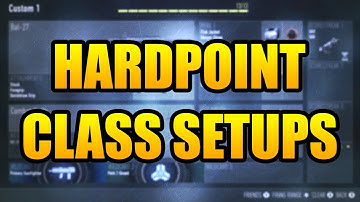 Advanced Warfare BEST Hardpoint Class Setups! Dominate in Hardpoint! (CoD: AW Best Classes)