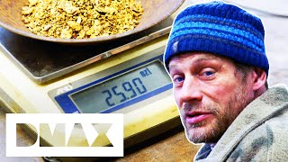 Shawn Pomrenke Overcomes Equipment Problems To Mine $41,000 Worth of Gold | Gold Divers