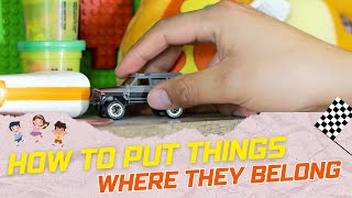 Celebrity How to Pick Up Things and Put Them Where They Belong Profile