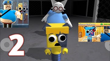 Parkour Escape: Obby Master, Prison Parkour Escape Gameplay walkthrough part 2, New Android game 