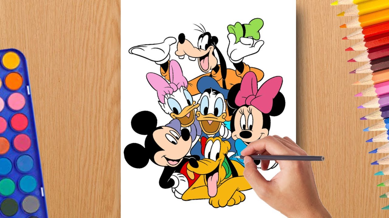 Watch Me Draw Disney Mickey Mouse Clubhouse  Foster Walter Disney  Storybook Artists Amazonin Books