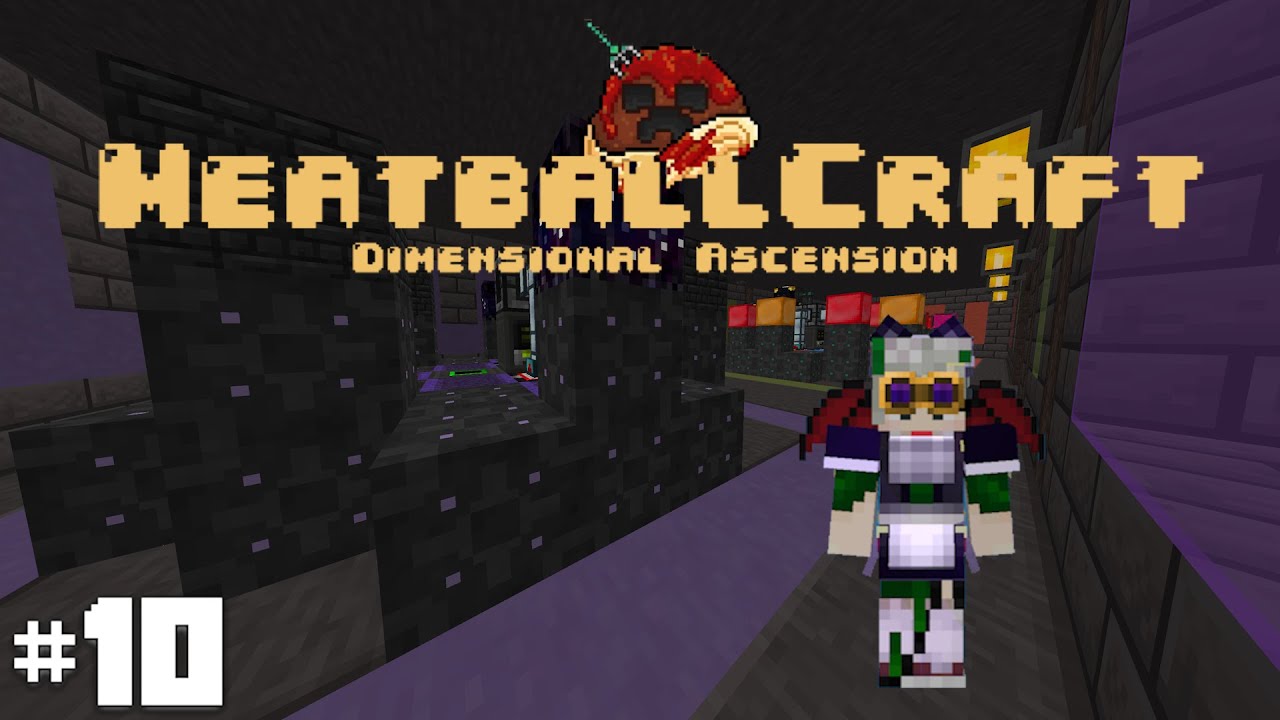 Meatball Craft Modpack MeatballCraft E10 - Furnace Dimension and Diamerisma - YouTube