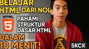 Belajar HTML dari Nol: Pahami Struktur Dasar HTML dalam 10 Menit! | SKCK Sekolah Koding Kharis