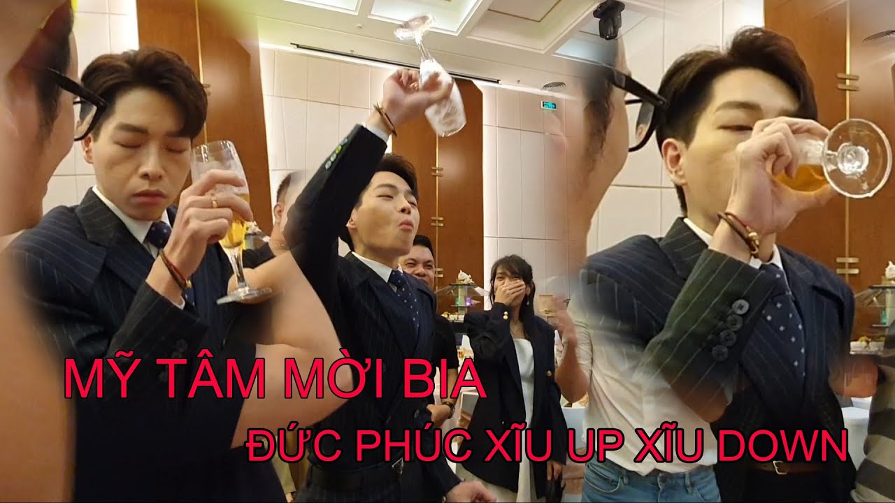 Đức Phúc xĩu up xĩu down khi uống hết ly bia của Mỹ Tâm | Giá mời Mỹ Tâm làm cố vấn album Đức Phúc