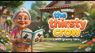 Toddler Learning Moral story - The Thirsty Crow | English Story for Children | Granny Taru
