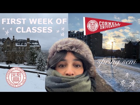 first week of classes SPRING SEM | cornell university - YouTube