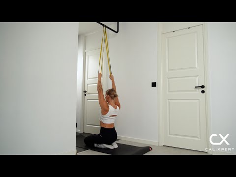 How To Do Resistance Band Scapula Pull Down