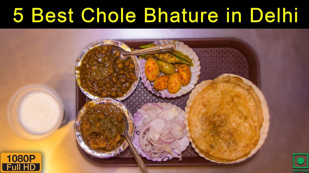 5 Best Chole Bhature In Delhi | Karan Dua | Dilsefoodie Official