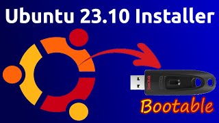 How to create a Ubuntu 23.10 Bootable Flash Drive #Bootable #Ubuntu #23 #usb #flashdrive #installer