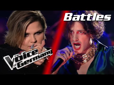 Måneskin - I WANNA BE YOUR SLAVE (Jennifer vs. Joel) | Battles | The Voice of Germany 2021