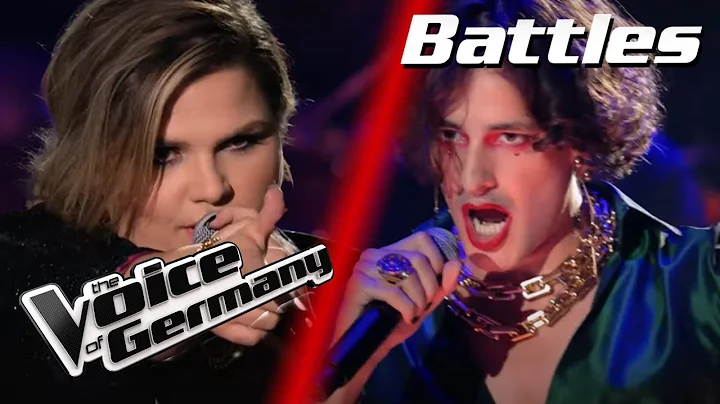 Mneskin - I WANNA BE YOUR SLAVE (Jennifer vs. Joel) | Battles | The Voice of Germany 2021