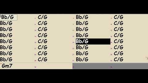 G Dorian Modal with Slash Chords - DP