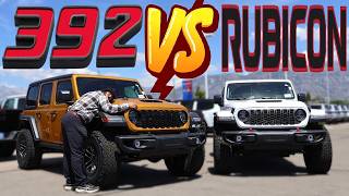 Just Look at the PRICE TAGS! //2026 Wrangler Willys 392 vs 2026 Wrangler Rubicon X//