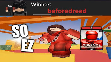 HOW LAGGY KIDS REALLY PLAYS ROBLOX ARSENAL..