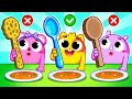 Let's Trying Different Spoons for Kids | Funny Song For Baby &amp; Nursery Rhymes by Toddler Zoo