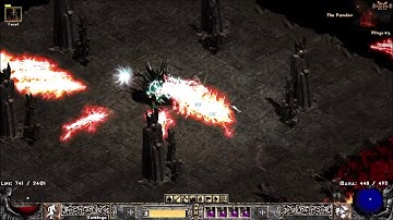 Project Diablo 2 Whirlwind barbarian dclone fight