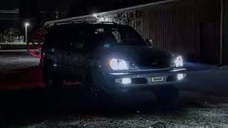 Match Highlights 2000 LX 470 Front End Complete LED Upgrade