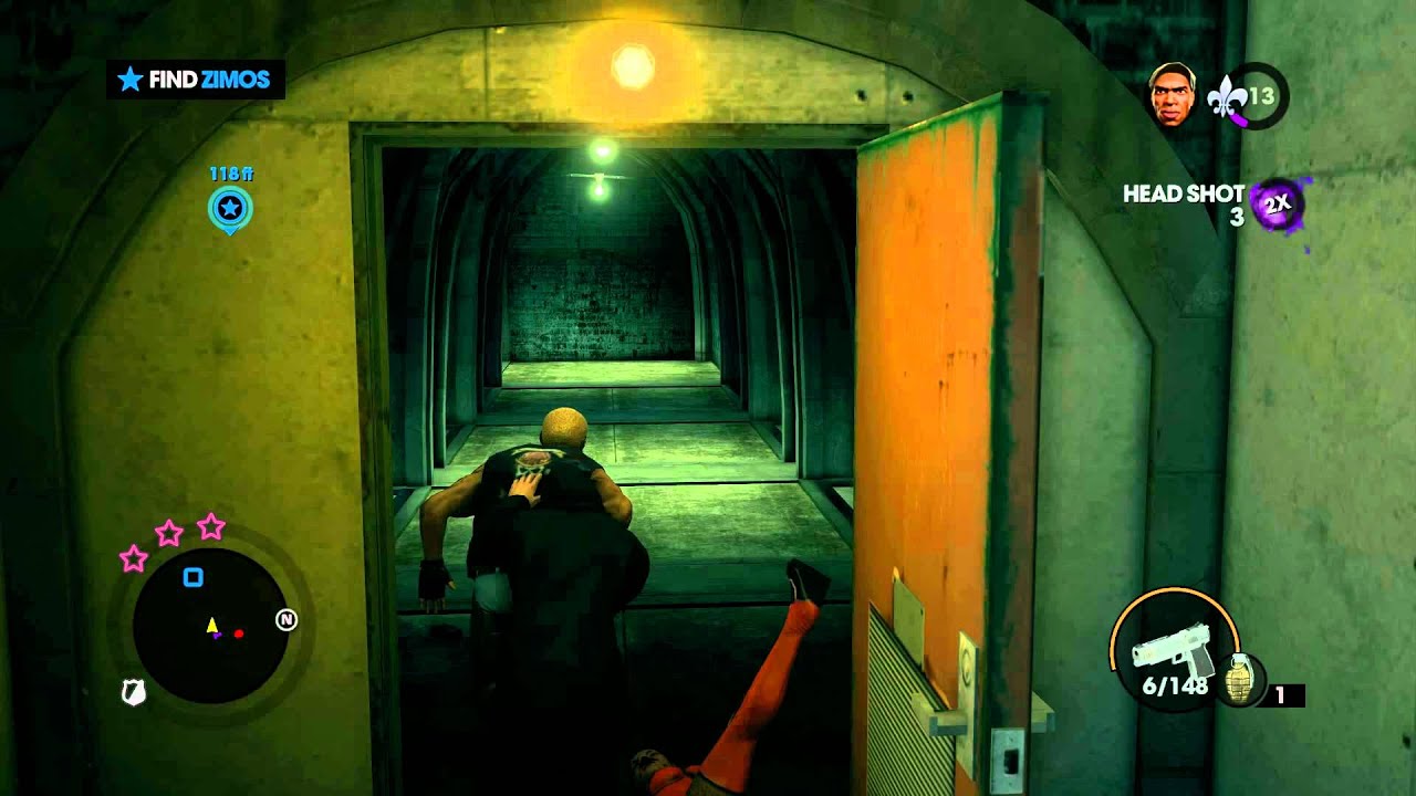 Saints Row The Third Rescuing Zimos Cutscene (1080p Ultra) YouTube