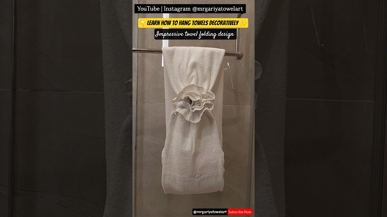 How to Hang Bathroom Towels Decoratively: Stylish Tips That Impress