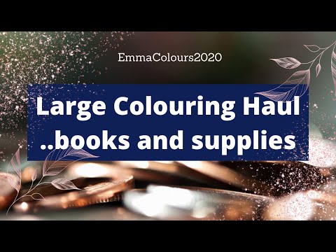 Large Coloring Haul April 2023 - Adult Colouring Supplies