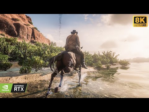 ⁸ᴷ⁶⁰ Red Dead Redemption 2 - RTX 4090 & Intel Core i9-13900K Photorealistic Graphics Gameplay