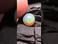 Natural Ethiopian opal cabochon Size=8.5MMShape= opal sphere ballWeight= 2.50 carats