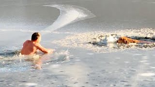 How to Stay Warm in Freezing Water