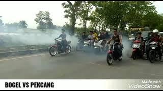 PEKCANG PELOR TERBANG TABRAK LUBANG!!!  BOGEL VS PEKCANG  WIN🏁  PEKCANG (KING BERMAN)