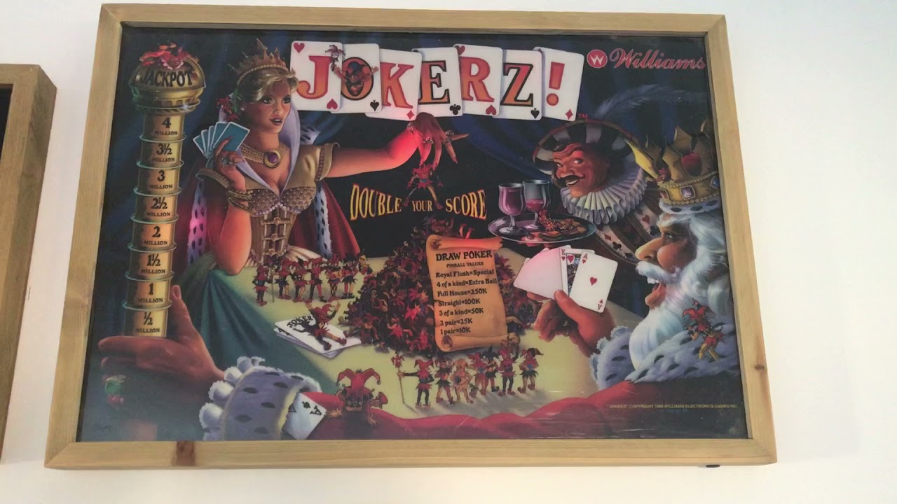 pinball backglass or translite rgb led frames - YouTube