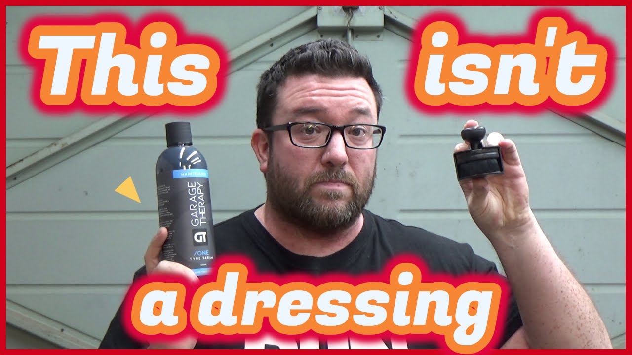 This is Not A Tyre Dressing! Garage Therapy One Tyre Serum