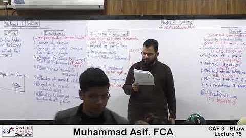 Caf 3 l Sir Asif Lecture 75