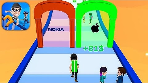 Thief and Run 3D in New Levels Mobile Game Walkthrough All Trailers Update iOS,Android Gameplay