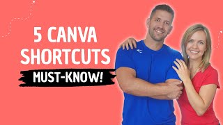 5 Must-Know Canva Shortcuts!
