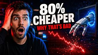 AI Just Got 80% Cheaper — Here's Why That's Terrifying Update