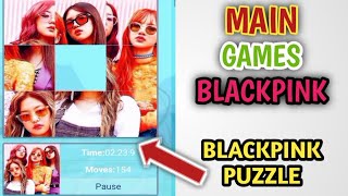 BLACKPINK GAMES SLIDE PUZZLE screenshot 3