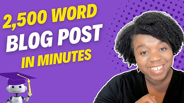 How to EASILY Create 2,500 Word Long-Form Blog Posts in Minutes!