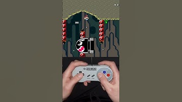 Mario doing some OLD SCHOOL KAIZO #shorts #kaizo #mario