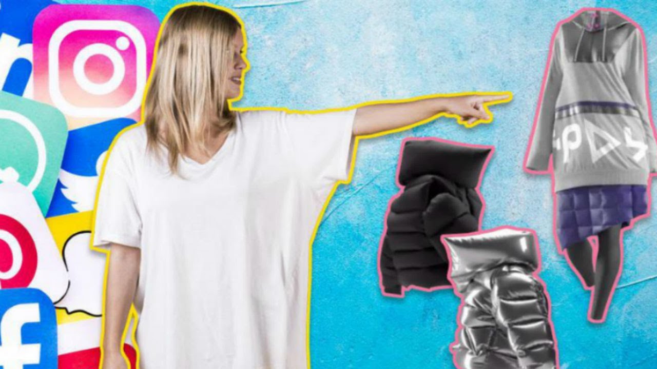 Цифровая одежда Ее можно купить, но нельзя потрогать - YouTube