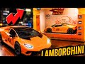 MY DIY MINI LAMBORGHINI SHOWROOM USING OLA WOODEN BOX#video 